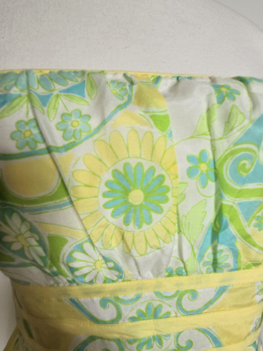Lilly Pulitzer Katrina Dress White Label Fountain of Youth Cottagecore  Size 4 - Picture 3 of 14